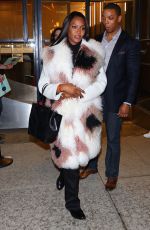 NAOMI CAMPBELL Leaves Bravo Studios in New York 03/07/2017