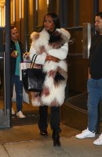 NAOMI CAMPBELL Leaves Watch What Happens Live in New York 03/07/2017