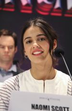 NAOMI SCOTT at a Power Rangers Press Conference 03/11/2017