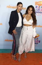 NAOMI SCOTT at Nickelodeon 2017 Kids’ Choice Awards in Los Angeles 03/11/2017