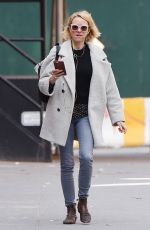 NAOMI WATTS Out and About in New York 03/08/2017