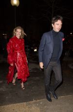 NATALIA VODIANOVA out for Dinner at Manko Restaurant in Paris 03/04/2017
