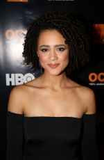 NATHALIE EMMANUEL at HBO Orange Party in Paris 03/21/2017