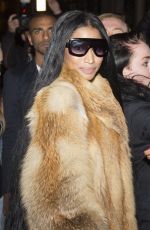 NICKI MINAJ at LaPerouse Restaurant in Paris 03/07/2017