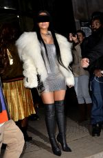 NICKI MINAJ at Rick Owens Fashion Show at Paris Fashion Week 03/02/2017