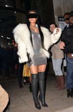 NICKI MINAJ at Rick Owens Fashion Show at Paris Fashion Week 03/02/2017