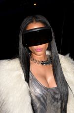 NICKI MINAJ at Rick Owens Fashion Show at Paris Fashion Week 03/02/2017