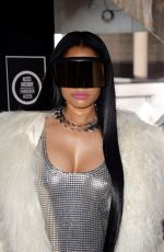 NICKI MINAJ at Rick Owens Fashion Show at Paris Fashion Week 03/02/2017