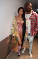 NICKI MINAJ in Latex Bodysuit, 03/11/2017