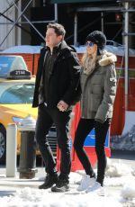 NICKY HILTON and James Rothschild Out in New York 03/19/2017