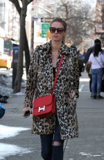 NICKY HILTON Out and About in New York 03/21/2017