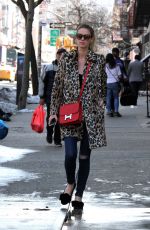 NICKY HILTON Out and About in New York 03/21/2017