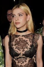 NICOLA PELTZ Arrives at a Restaurant in West Hollywood 03/10/2017