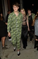 NICOLA PELTZ Arrives at a Restaurant in West Hollywood 03/10/2017