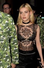 NICOLA PELTZ Arrives at a Restaurant in West Hollywood 03/10/2017