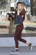 NICOLA PELTZ Out and About in Beverly Hills 03/08/2017