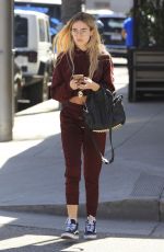 NICOLA PELTZ Out and About in Beverly Hills 03/08/2017