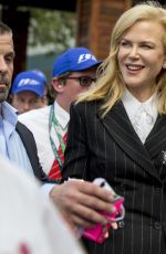 NICOLE KIDMAN at Ferrari Garage at Formula 1 Grand Prix in Melbourne 03/25/2017