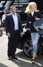NICOLE KIDMAN at Ferrari Garage at Formula 1 Grand Prix in Melbourne 03/25/2017