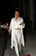 NICOLE MURPHY Leaves Catch LA in West Hollywood 03/02/2017