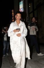 NICOLE MURPHY Leaves Catch LA in West Hollywood 03/02/2017