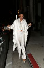 NICOLE MURPHY Leaves Catch LA in West Hollywood 03/02/2017