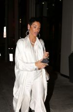 NICOLE MURPHY Leaves Catch LA in West Hollywood 03/02/2017