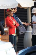 NICOLE MURPHY Lives Nobu in Malibu 03/25/2017