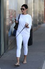 NICOLE MURPHY Walks Her Dog Out in West Hollywood 03/01/2017