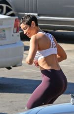 NICOLE MURPHY Working Out in Los Angeles 03/01/2017
