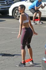 NICOLE MURPHY Working Out in Los Angeles 03/01/2017