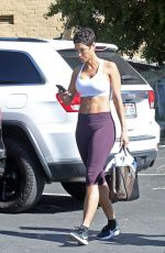 NICOLE MURPHY Working Out in Los Angeles 03/01/2017