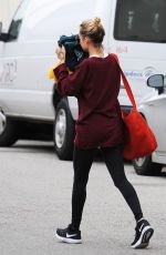 NICOLE RICHIE Arrives at aGym in Studio City 03/21/2017