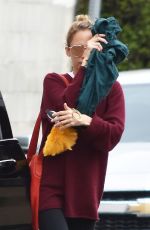 NICOLE RICHIE Arrives at aGym in Studio City 03/21/2017