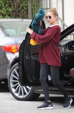 NICOLE RICHIE Arrives at aGym in Studio City 03/21/2017
