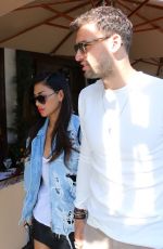 NICOLE SCHERZINGER and Grigor Dimitrov Out for Lunch in Beverly Hills 03/02/2017