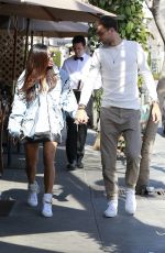 NICOLE SCHERZINGER and Grigor Dimitrov Out for Lunch in Beverly Hills 03/02/2017