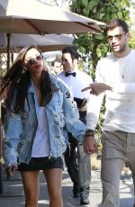 NICOLE SCHERZINGER and Grigor Dimitrov Out for Lunch in Beverly Hills 03/02/2017