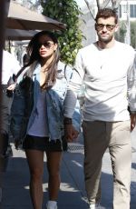 NICOLE SCHERZINGER and Grigor Dimitrov Out for Lunch in Beverly Hills 03/02/2017