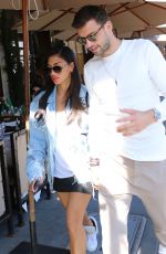 NICOLE SCHERZINGER and Grigor Dimitrov Out for Lunch in Beverly Hills 03/02/2017