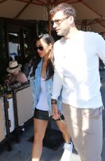 NICOLE SCHERZINGER and Grigor Dimitrov Out for Lunch in Beverly Hills 03/02/2017