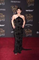 NIKKI KOSS at Beauty and the Beast Premiere in Los Angeles 03/02/2017