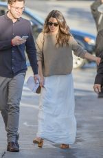 NIKKI REED Arrives at Jimmy Kimmel Live in Hollwood 03/06/2017