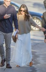 NIKKI REED Arrives at Jimmy Kimmel Live in Hollwood 03/06/2017