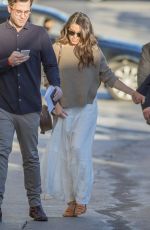 NIKKI REED Arrives at Jimmy Kimmel Live in Hollwood 03/06/2017
