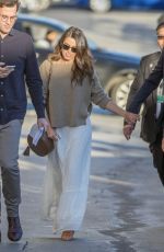 NIKKI REED Arrives at Jimmy Kimmel Live in Hollwood 03/06/2017