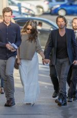NIKKI REED Arrives at Jimmy Kimmel Live in Hollwood 03/06/2017