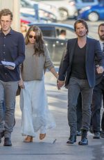 NIKKI REED Arrives at Jimmy Kimmel Live in Hollwood 03/06/2017