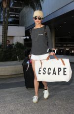NINA DOBREV at Los Angeles International Airport 03/06/2017