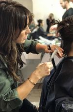 NINA DOBREV Had Her Hair Cut Right Before Oscars 2017